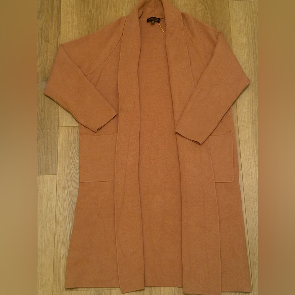 Truth Women's Open Front Cardigan - Warm Rust